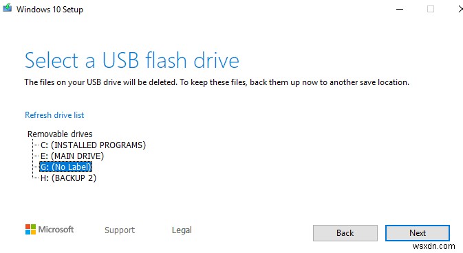 Cách tạo USB cài đặt Windows 10 
