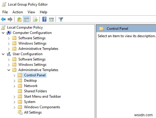 Cách chặn quyền truy cập vào cài đặt và bảng điều khiển Windows 10 