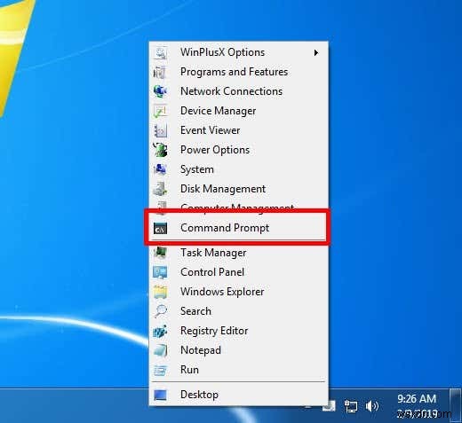 Thay thế Command Prompt bằng PowerShell và Vice Versa trong Windows 10