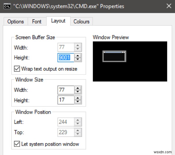 Cách tùy chỉnh Command Prompt trong Windows 10