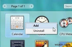 Windows 8/10 Desktop Gadgets 