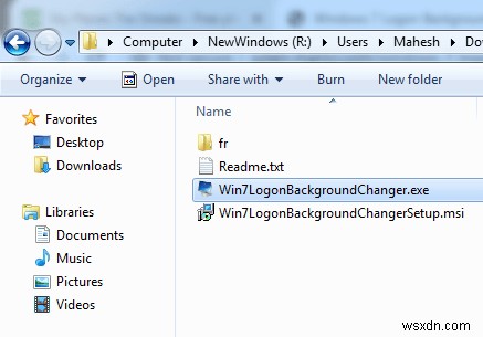 Cách thay đổi hình nền màn hình đăng nhập Windows 7
