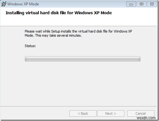 Cách sử dụng XP Mode trong Windows 7 