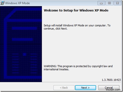 Cách sử dụng XP Mode trong Windows 7 