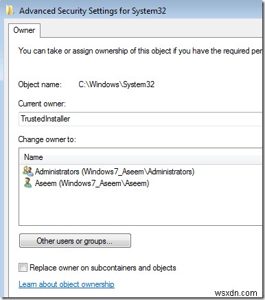 Windows 7/8/10 - Cách xóa tệp được bảo vệ bởi TrustedInstaller 