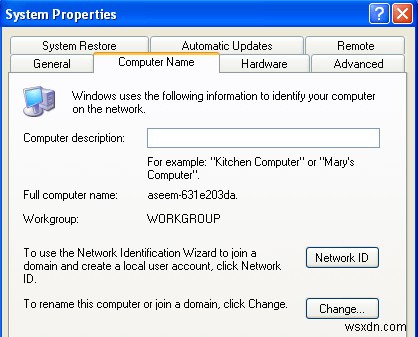 Kết hợp Máy tính Windows XP vào Nhóm nhà Windows 7/8/10 