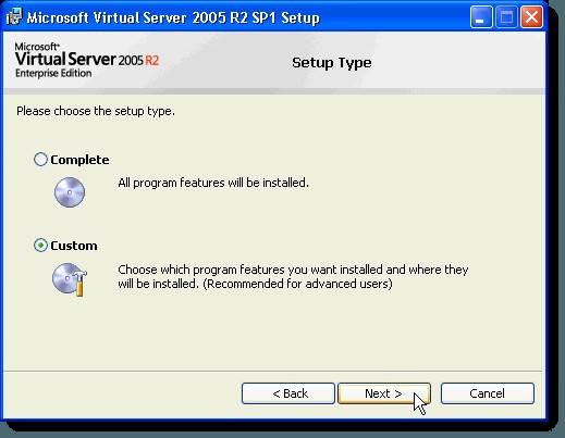 Đính kèm tệp VHD trong Windows XP 