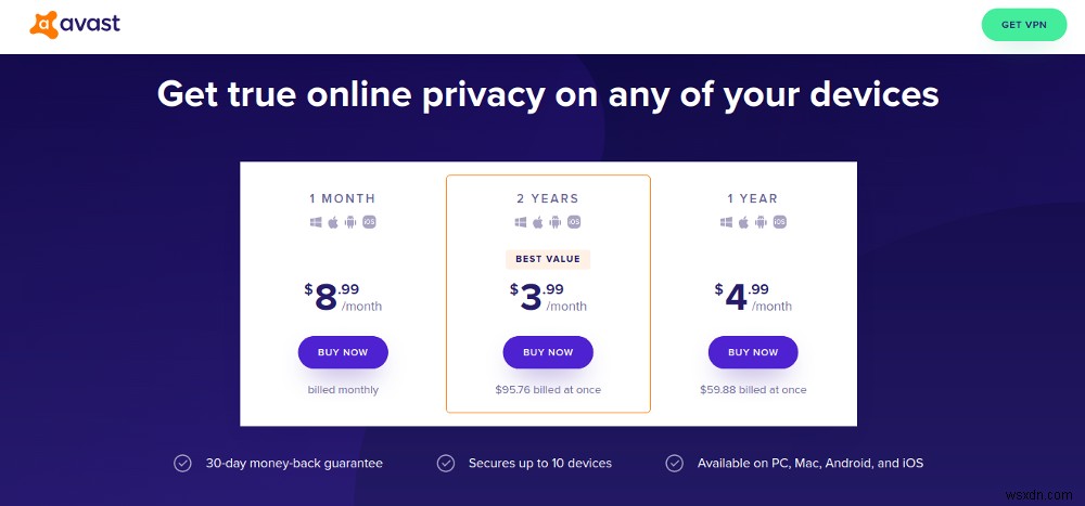 Avast VPN so với NordVPN:Cái nào tốt hơn?