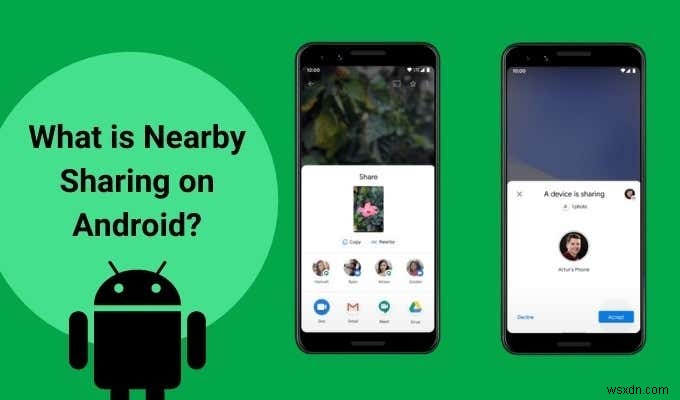 Chia sẻ lân cận trên Android là gì?