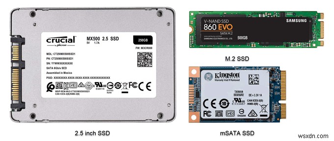 eMMC và SSD:Sự khác biệt là gì? 