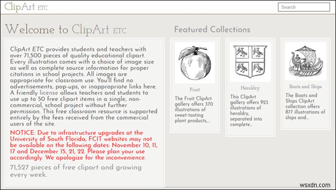 15 trang web tốt nhất để tải xuống clipart miễn phí 