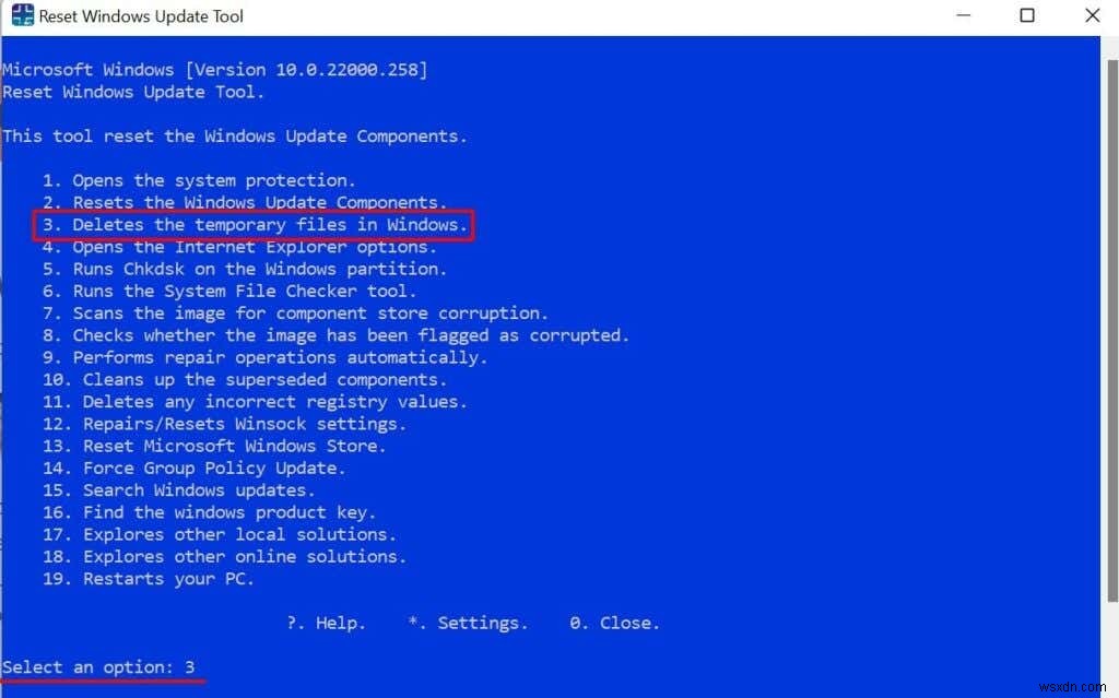 Cách sử dụng Công cụ Đặt lại Windows Update 