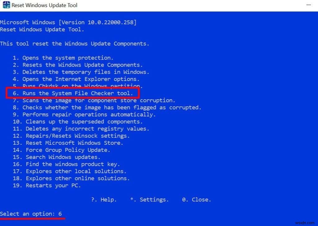 Cách sử dụng Công cụ Đặt lại Windows Update 