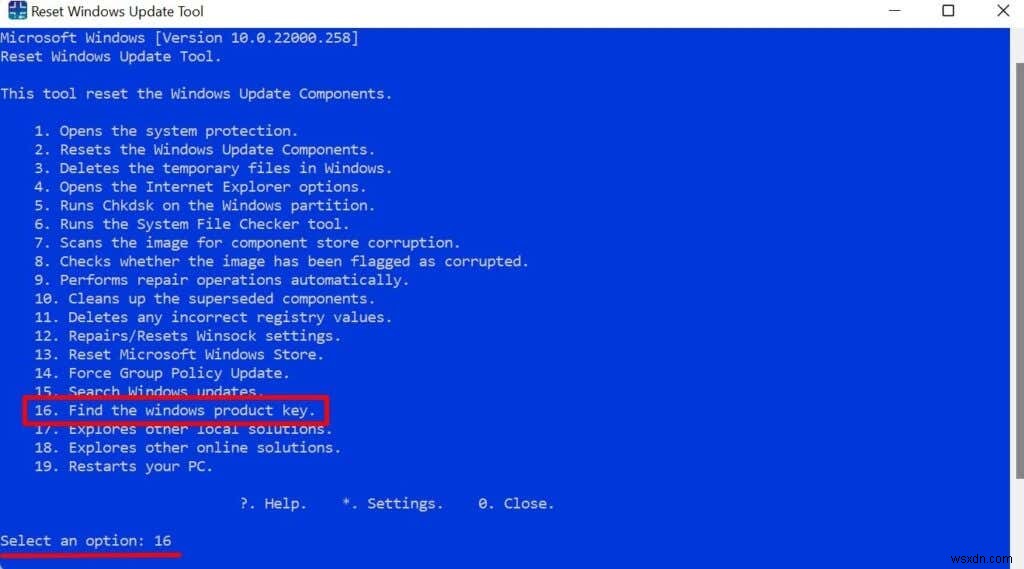 Cách sử dụng Công cụ Đặt lại Windows Update 