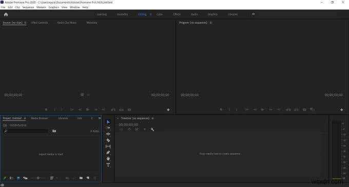 Hướng dẫn Adobe Premiere cho người mới bắt đầu 