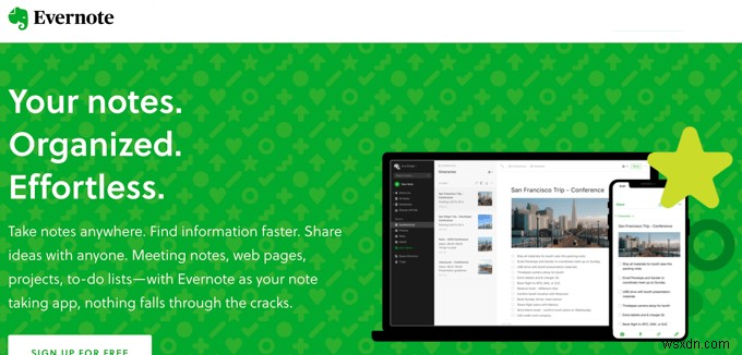 Ứng dụng Evernote Desktop:Tất cả các tính năng để ghi chú thuận tiện