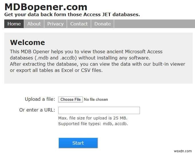 7 cách mở tệp MDB mà không cần Microsoft Access