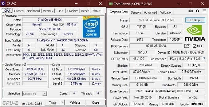 Các tiện ích tinh chỉnh CPU, Card màn hình và RAM tốt nhất 