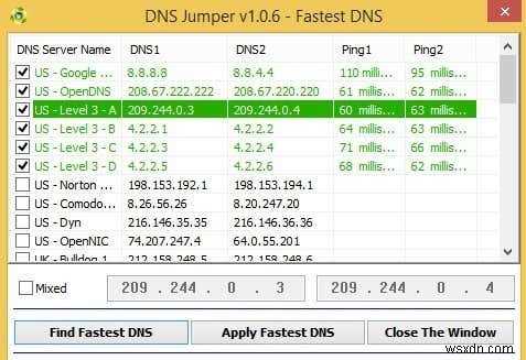 Đã đánh giá 5 tiện ích để thay đổi máy chủ DNS trong Windows 