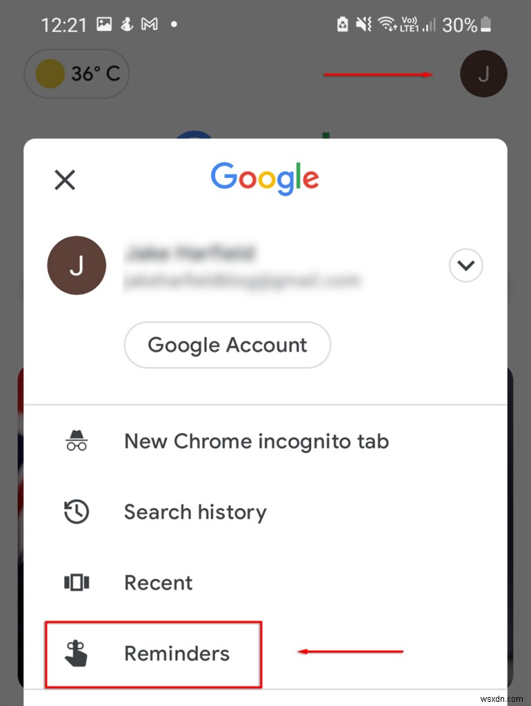 Cách thiết lập và quản lý Google Reminders 