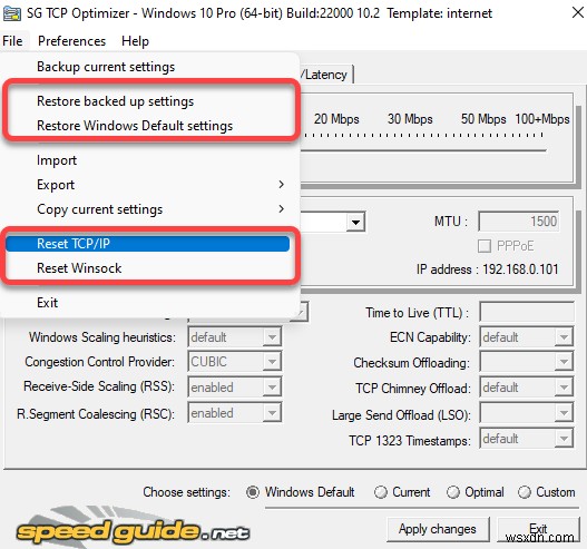 Cách tối ưu hóa cài đặt TCP / IP trong Windows 10