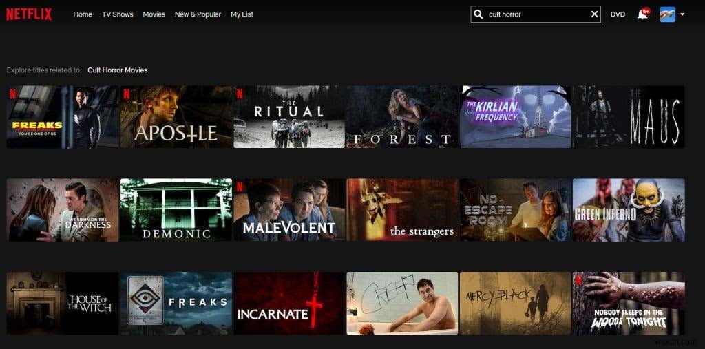 Cách sử dụng mã thể loại ẩn của Netflix 