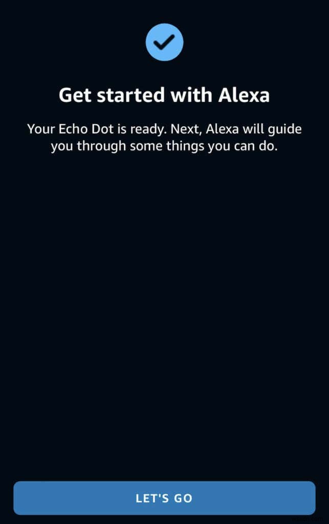 Cách thiết lập Amazon Echo Dot 