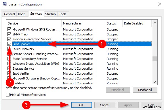 Cách tắt dịch vụ bộ đệm in trên Windows 10