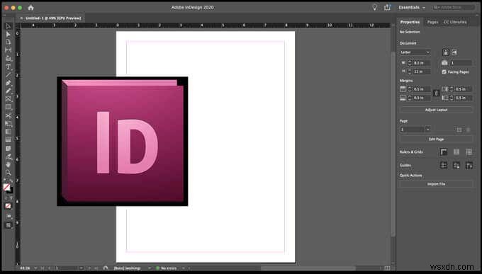 Cách liên kết các hộp văn bản trong Adobe InDesign 