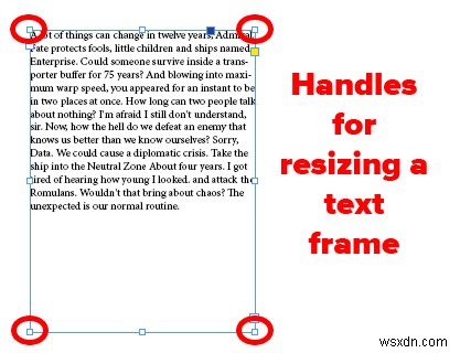 Cách liên kết các hộp văn bản trong Adobe InDesign 
