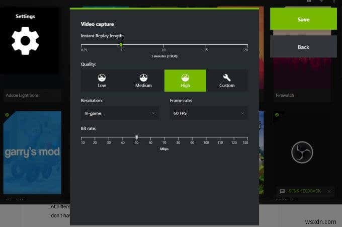 Cách sử dụng NVIDIA Shadowplay để ghi và chia sẻ video trò chơi 