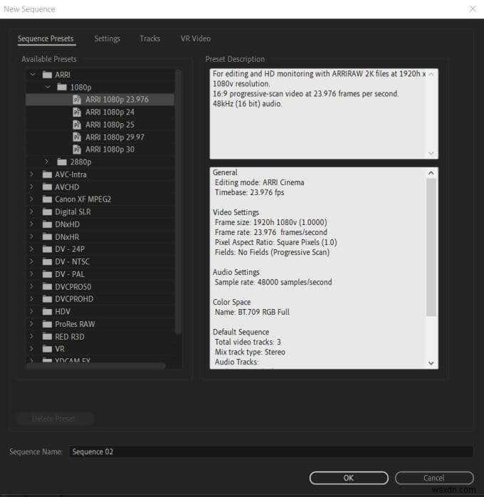 Cách tạo và kết hợp chuỗi trong Adobe Premiere 