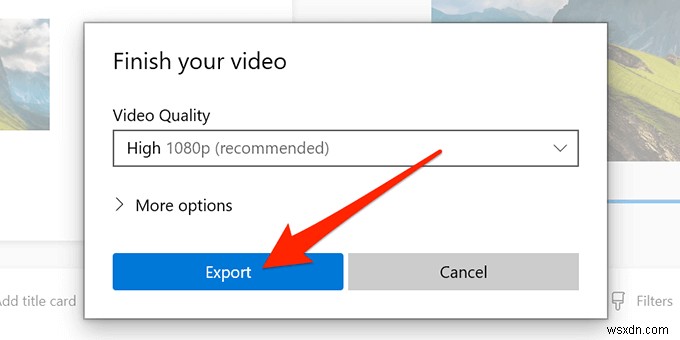 Cách hợp nhất video trong Windows 10