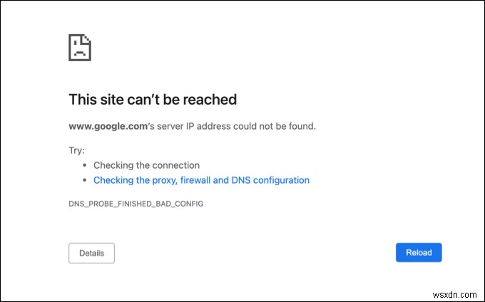 Cách khắc phục “DNS_probe_osystem_bad_config” trong Chrome 