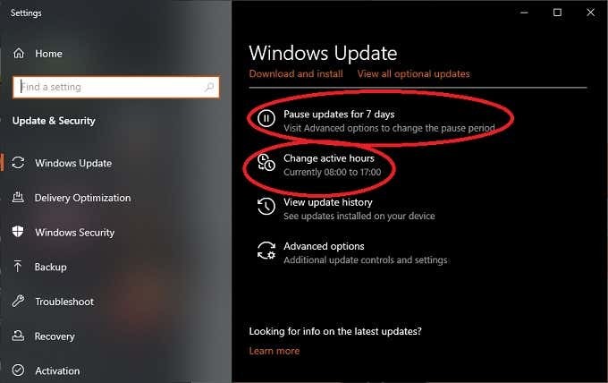 Cách sửa lỗi cập nhật Windows 