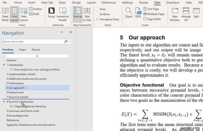 Cách sắp xếp lại các trang trong Word trên Windows và Mac 