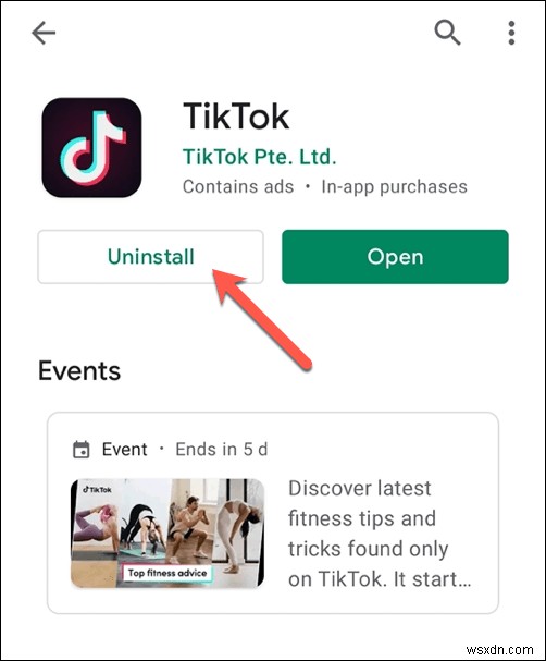 Cách xóa tài khoản TikTok 