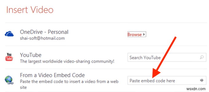 Cách nhúng video YouTube vào PowerPoint 