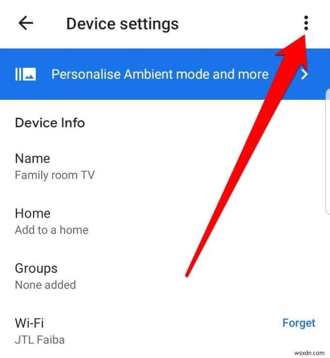 Cách đặt lại Chromecast 