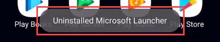 Cách tắt Microsoft Launcher trên Android 