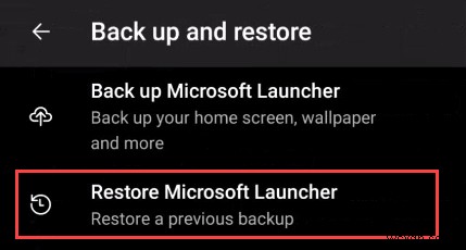 Cách tắt Microsoft Launcher trên Android 