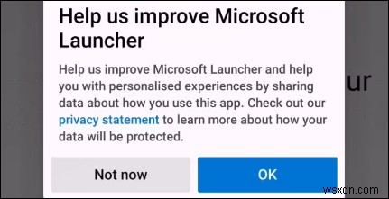 Cách tắt Microsoft Launcher trên Android 