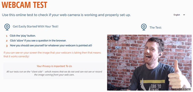 10 cách kiểm tra Webcam của bạn trước khi sử dụng