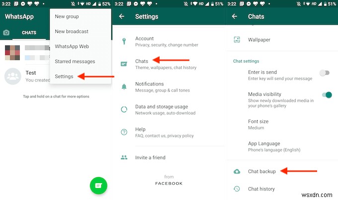 Cách khôi phục WhatsApp từ Google Drive 