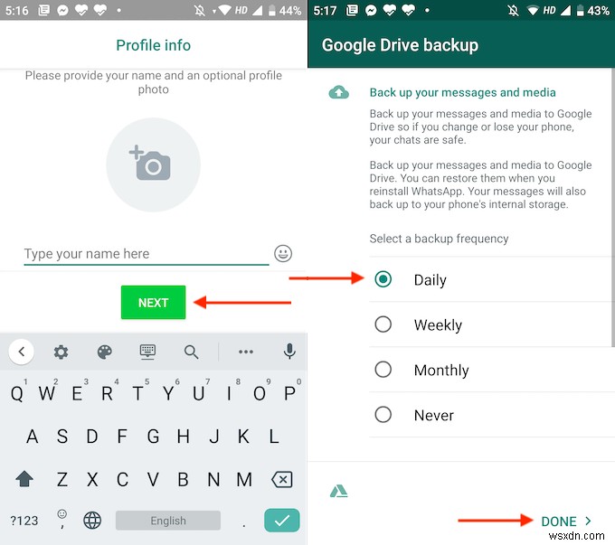 Cách khôi phục WhatsApp từ Google Drive 