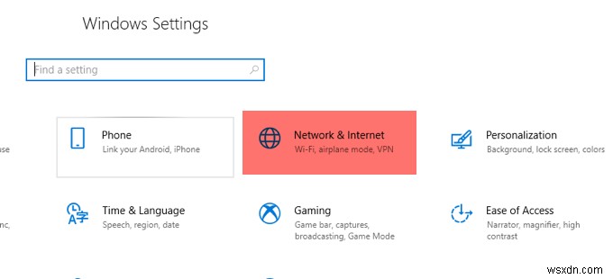 Khắc phục mạng không xác định và không có Internet trong Windows 