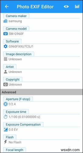 Xem siêu dữ liệu EXIF ​​của ảnh trên iPhone, Android, Mac và Windows 