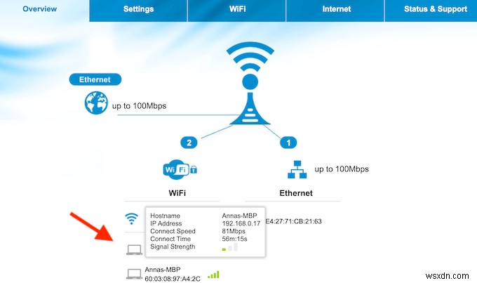 Làm thế nào để xem ai đang kết nối với WiFi của tôi 