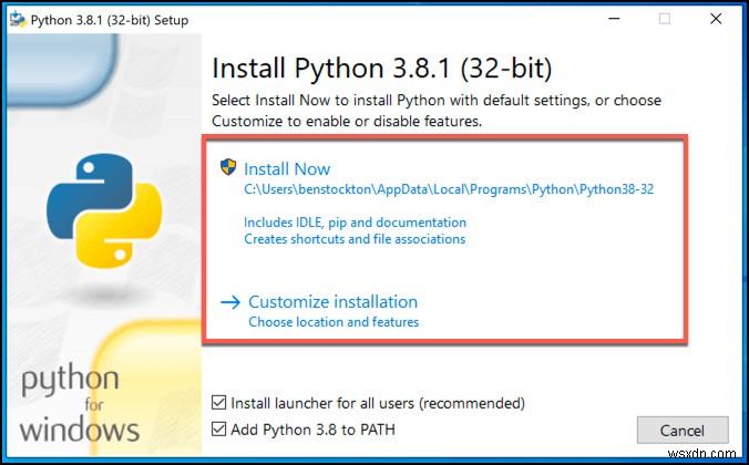 Cách sử dụng Python trên Windows 