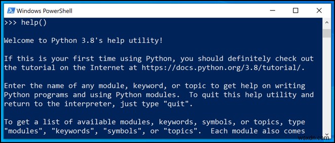 Cách sử dụng Python trên Windows 